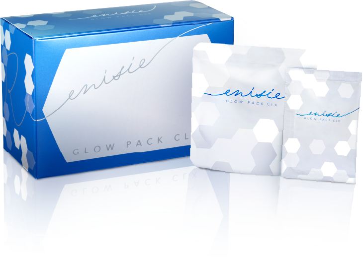 エニシーグローパック 18枚（1箱＋8枚）正規品enisie glow pack east-toraya_191023-004