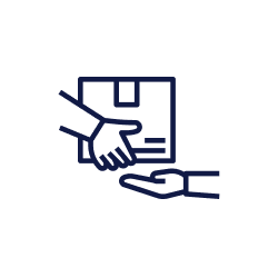 商品の受け取り